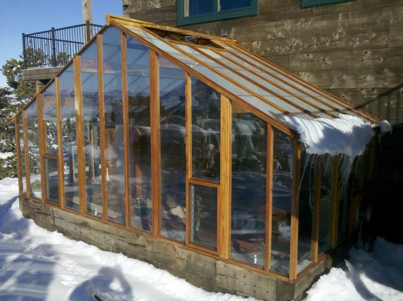 Custom attached greenhouse in CO