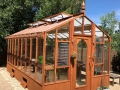 10x16 Garden Deluxe with jalousie windows in end wall