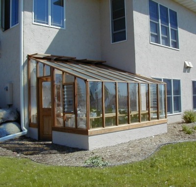 Garden Sun room with end attached