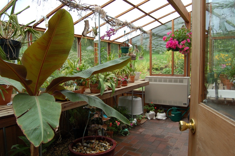 Interior of the Garden Sunroom with twin wall roof