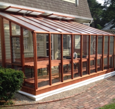 8x16 Garden Sunroom Lean-to