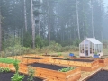 7x9 Trillium in Washington with raised bed garden