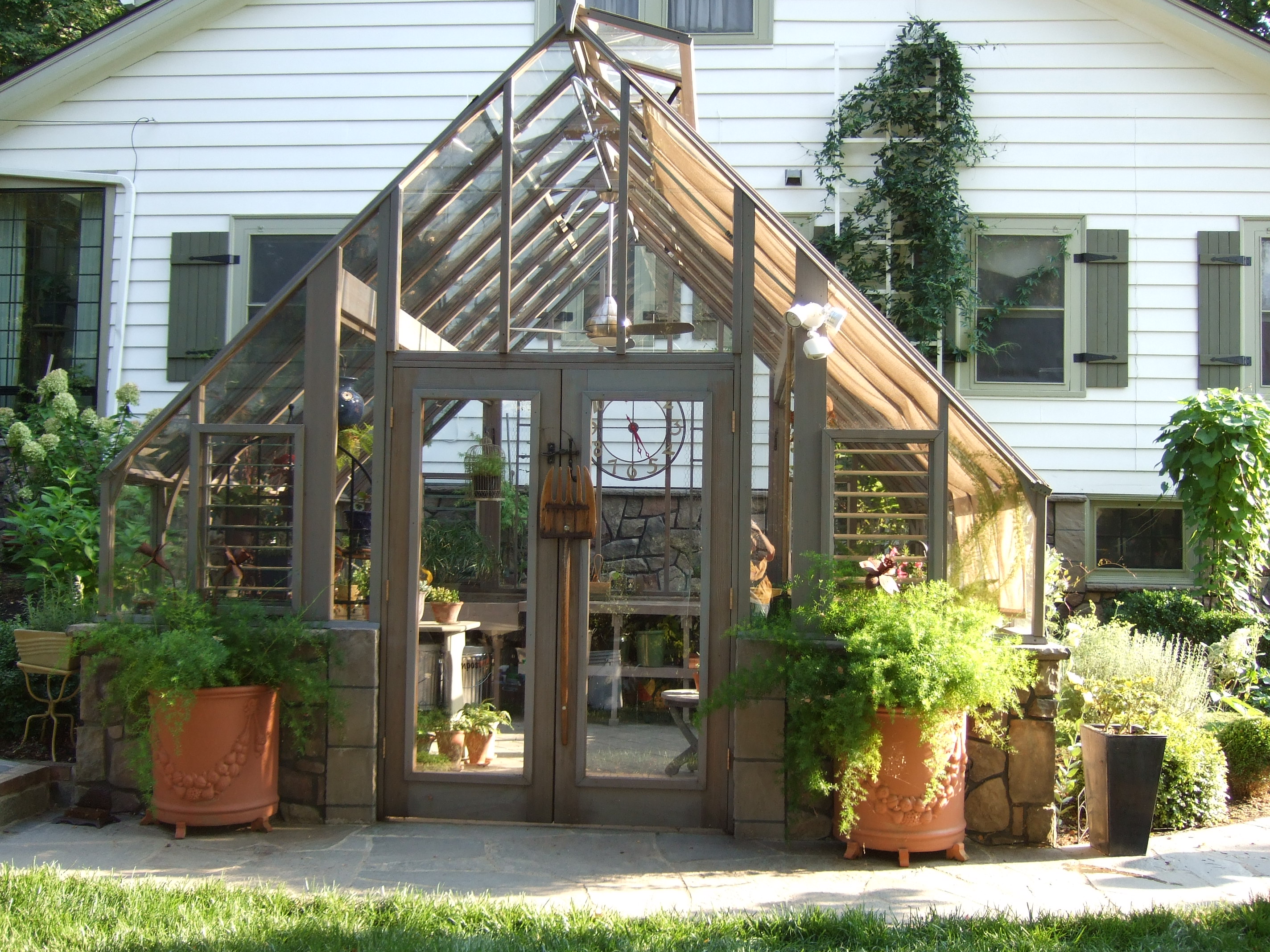 Tudor Greenhouse - Custom 14 X 14