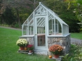 Tudor greenhouse in Connecticut