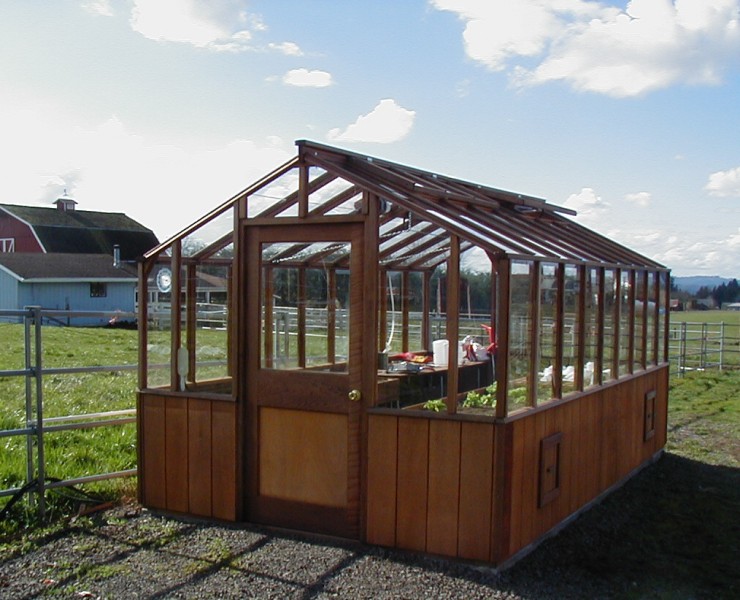 Home Greenhouse Kits Redwood Glass wide variety of 