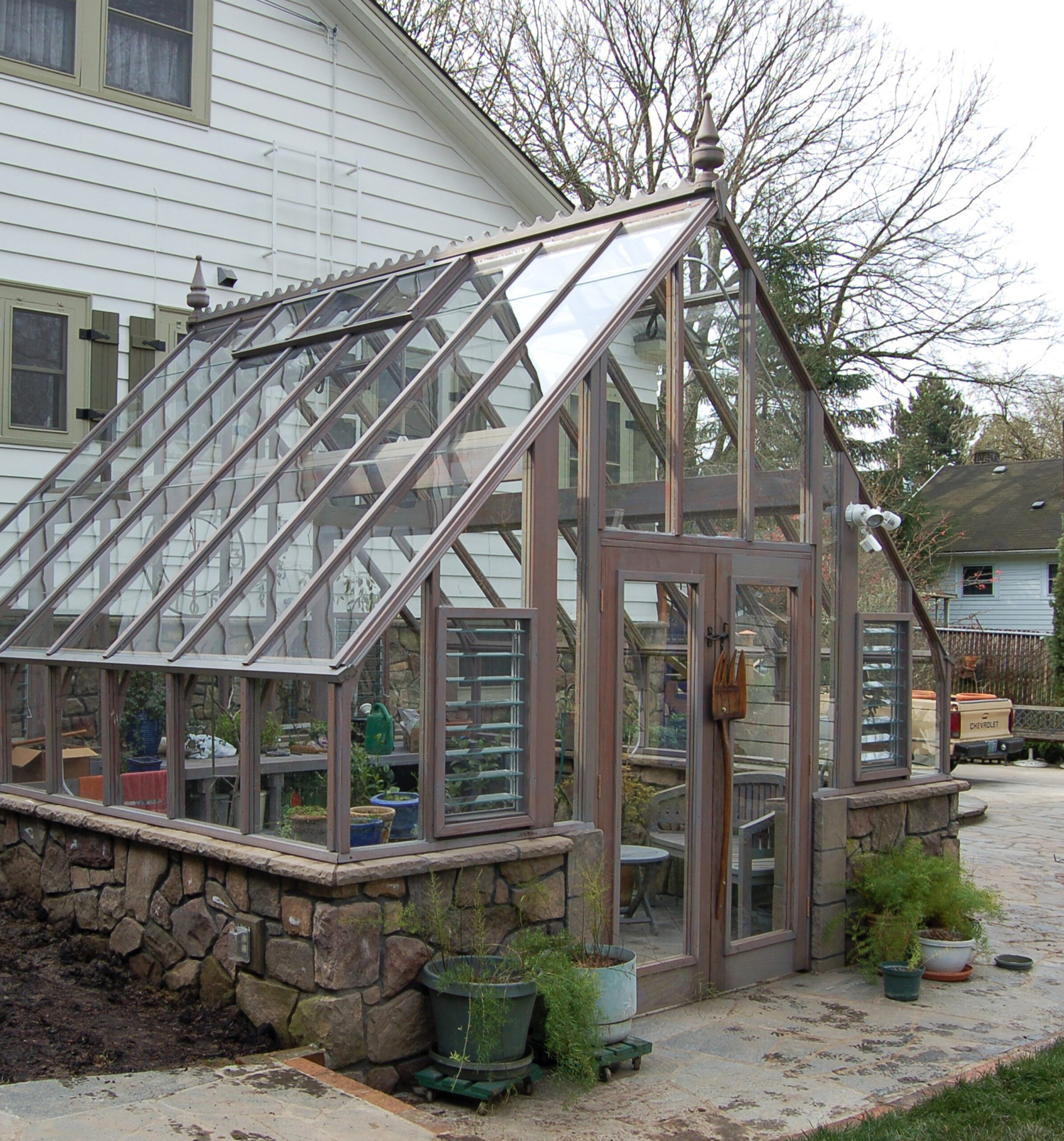 Sturdi-Built Tudor Greenhouse
