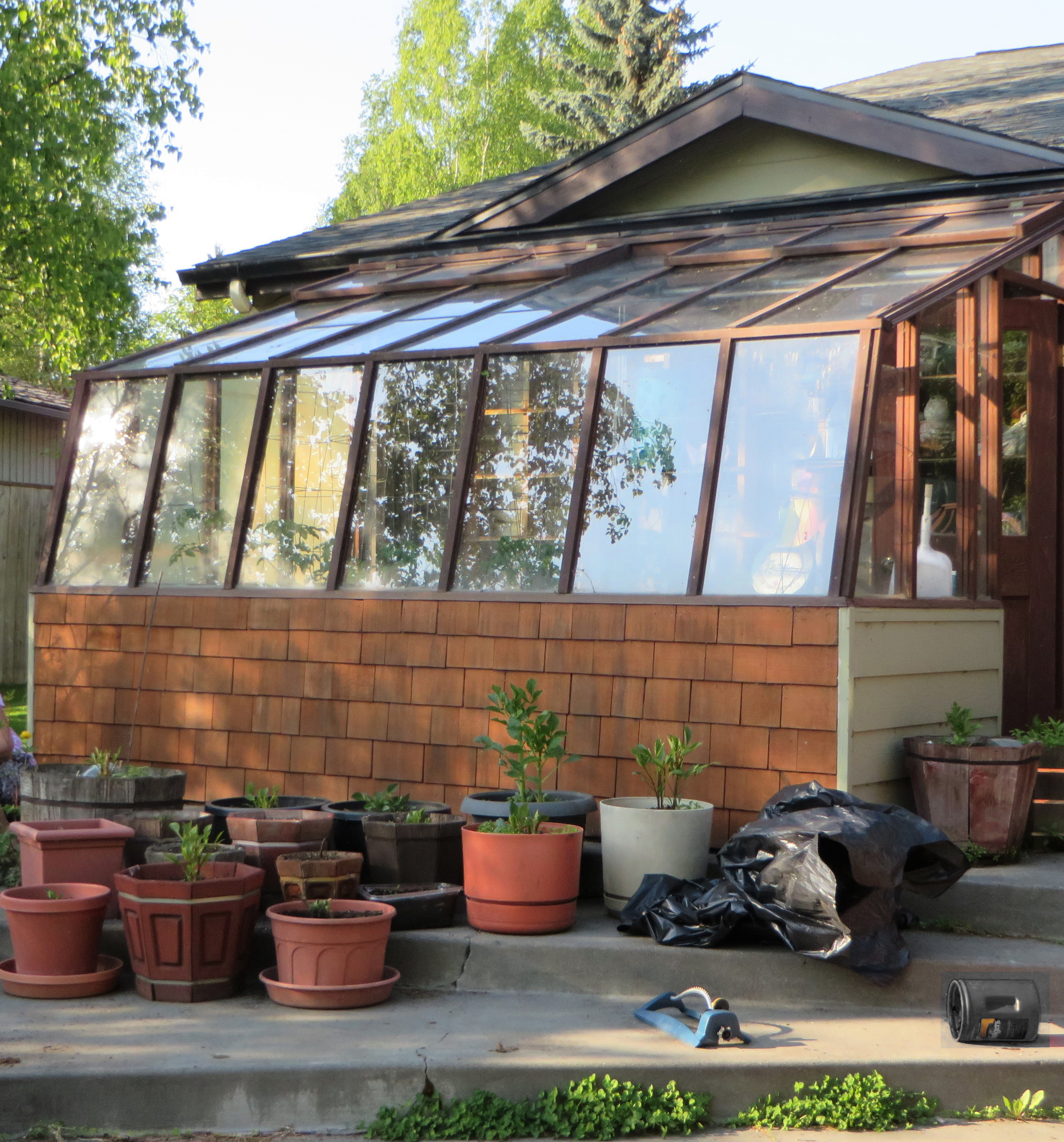 Tropic Lean-to Greenhouse