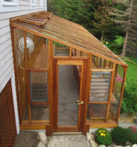 Deluxe Glass-to-Ground Lean-to Greenhouse Kits By Sturdi-Built