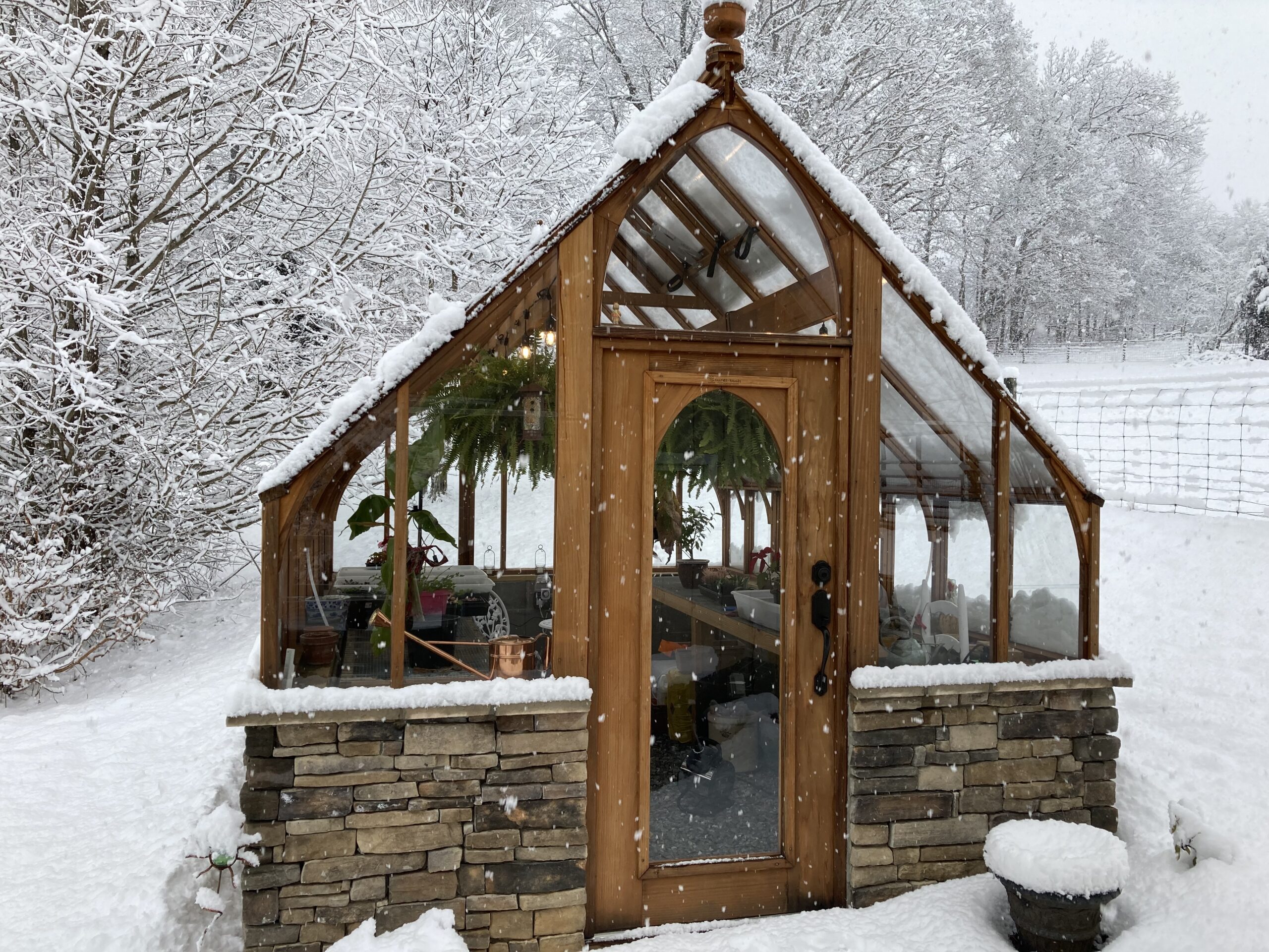 Winter Greenhouse Gardening Sturdi Built Greenhouses 