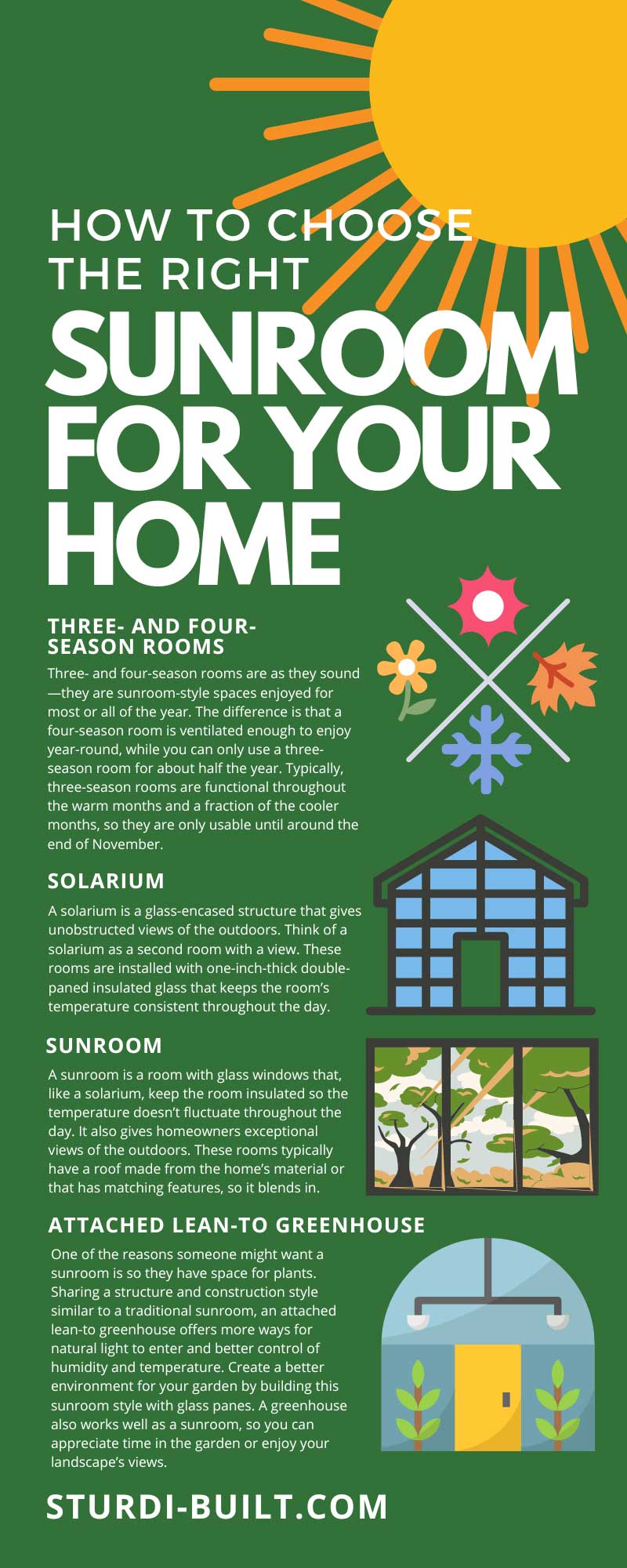 How To Choose the Right Sunroom for Your Home 