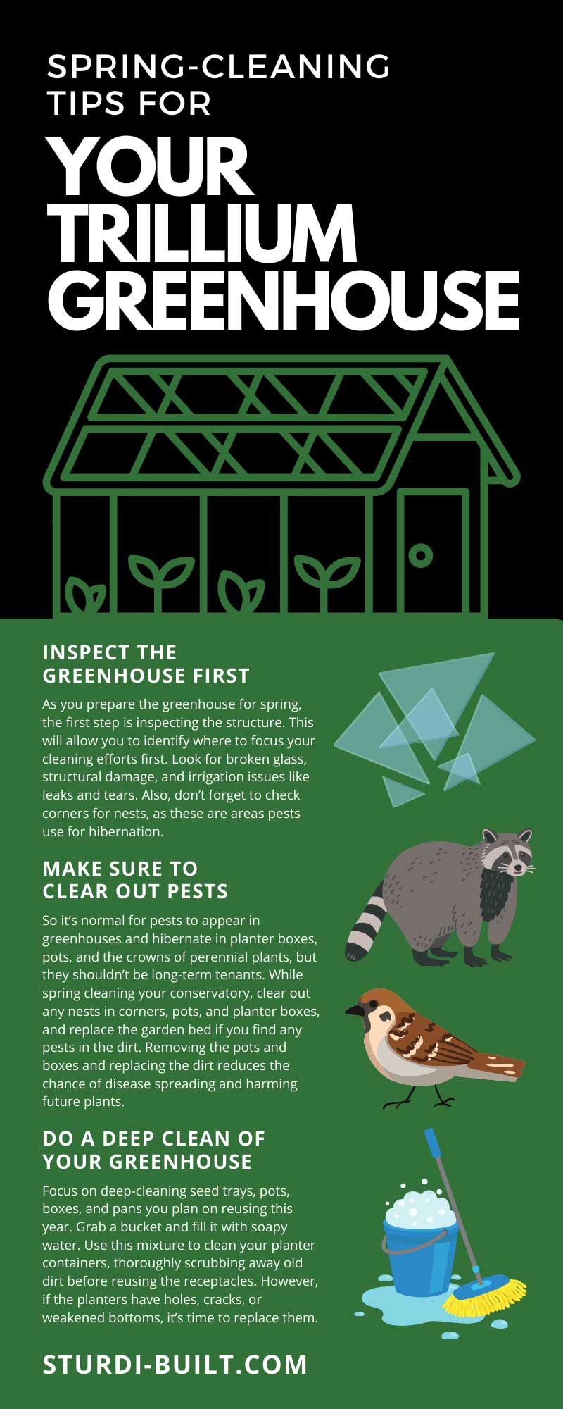 7 Spring-Cleaning Tips for Your Trillium Greenhouse