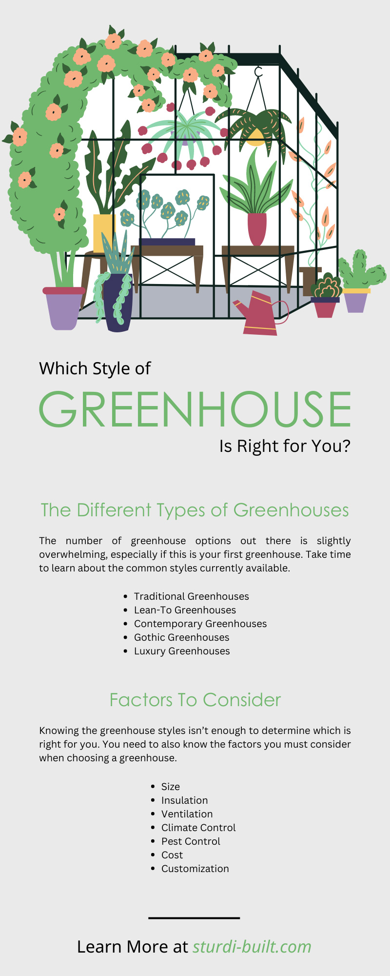Which Style of Greenhouse Is Right for You?