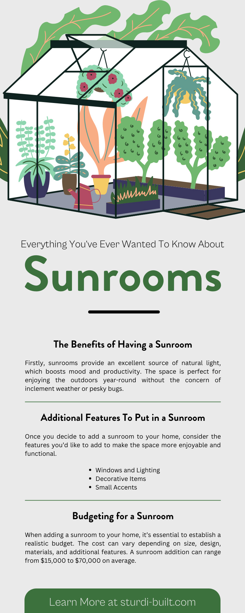 Everything You’ve Ever Wanted To Know About Sunrooms 