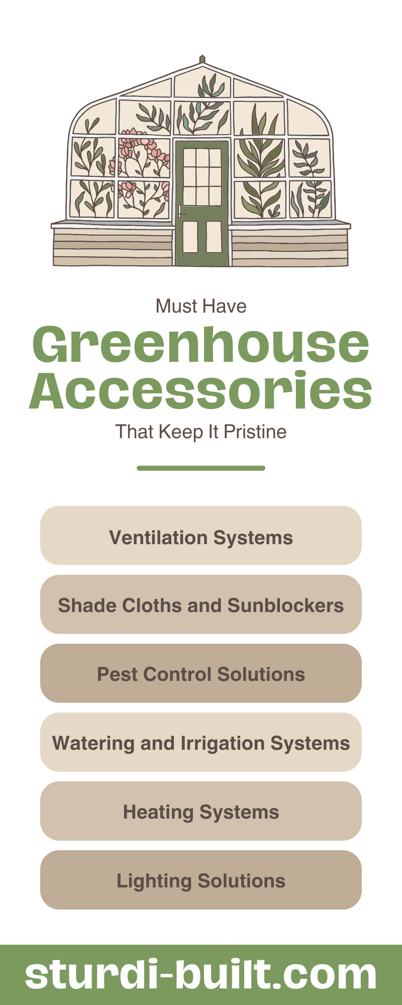 Must-Have Greenhouse Accessories That Keep It Pristine