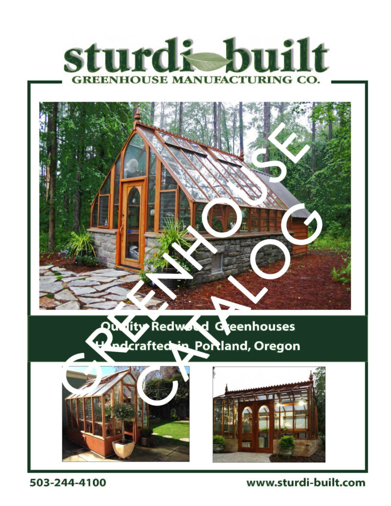 Sturdi-Built Greenhouse Catalog